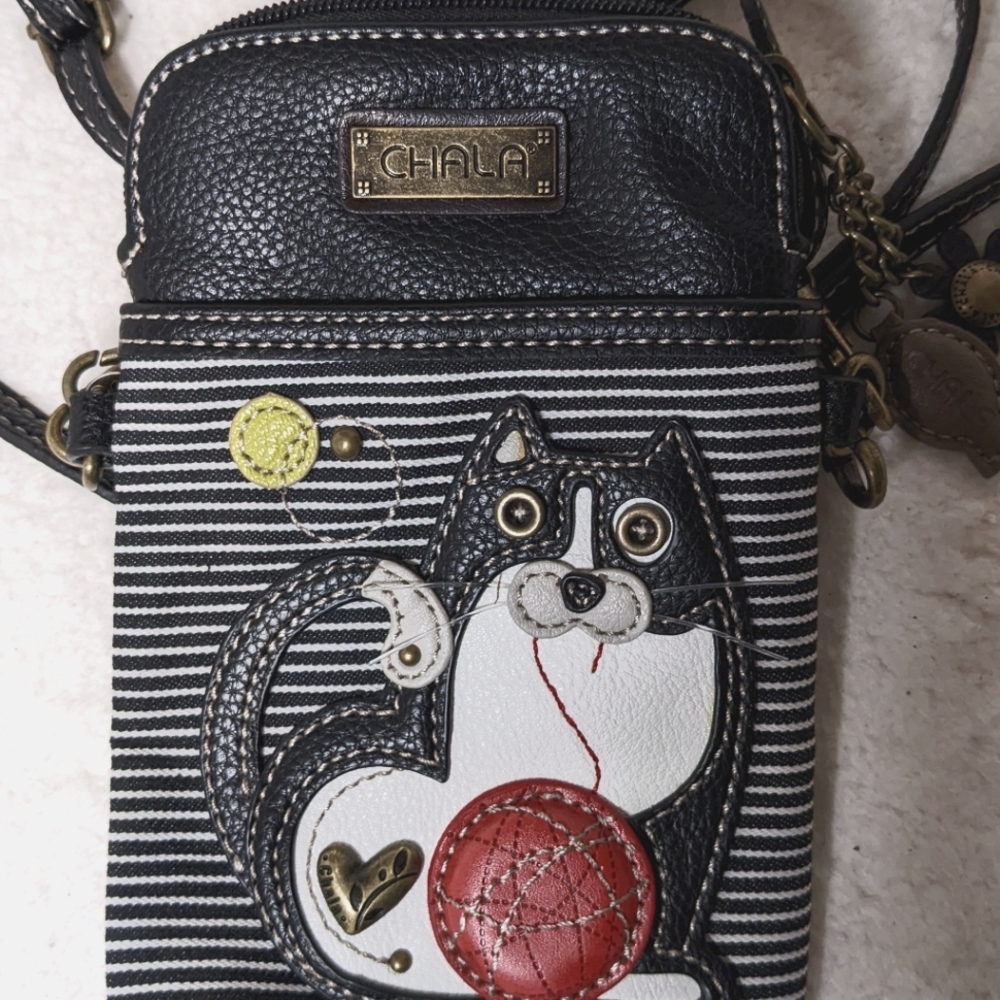Chala Cat Crossbody Cell phone purse